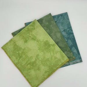 In the Forest set, Hand dyed set of Aida, Brand new cross stitch fabric, Abstract design, Unique fabric design, Aida count  of your choice