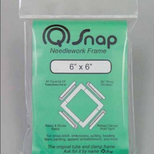 Q-Druckknöpfe. 6&quot;x6&quot; Rahmen