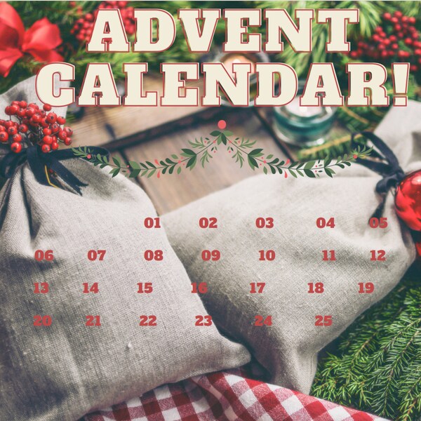 Advent Cross Stitch Box Etsy