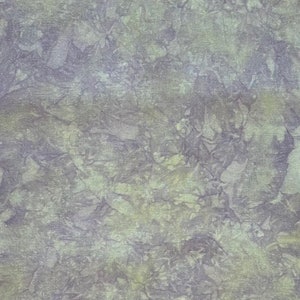 Hand dyed 32 count Opal Linen fabric, Brand cross stitch cloth, 18x21 inches, Abstract yellow and purple design