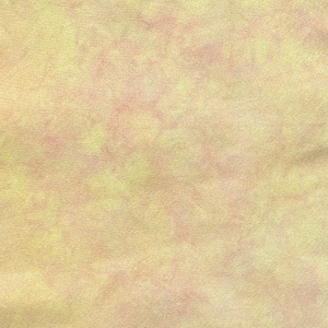 Hand dyed 28 count Opal Evenweave fabric, Brand new cross stitch cloth, 18x21 inches, Abstract golden yellow and coral design