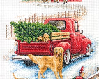 Winter Ride, Dimensions 70-08971 kit, Counted cross stitch