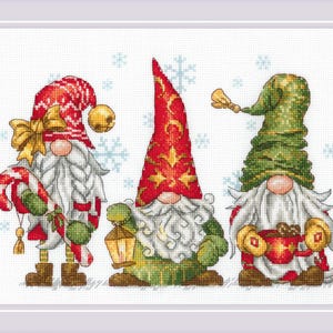 Jolly Gnomes Counted Cross Stitch Kit by RIOLIS 2234