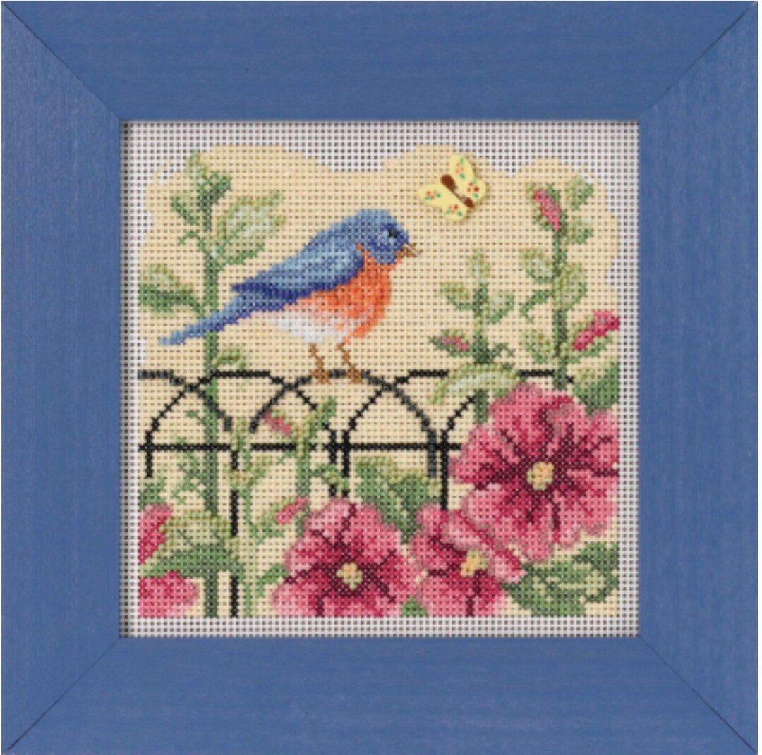 Échantillonneur de jardin par Mill Hill. Boutons et perles de