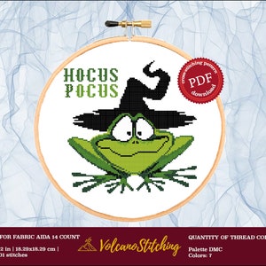 Frog #26 Cross Stitch Embroidery PDF Pattern Download | Cross Stitch Patterns | Cross Stitch World | Stitch Patterns | Xstitch pattern