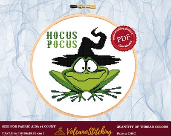 Frog #26 Cross Stitch Embroidery PDF Pattern Download | Cross Stitch Patterns | Cross Stitch World | Stitch Patterns | Xstitch pattern