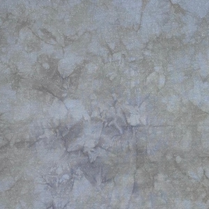 Tela Aida Opal de 18 hilos teñida a mano, tela de punto de cruz de la marca, 18 x 21 pulgadas, diseño abstracto en gris y gris topo