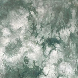 Hand dyed cross stitch fabric, Light dark green, Choose Aida, Linen or Evenweave counts
