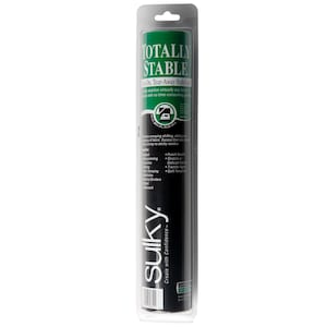 Sulky Totally Stable Stabilizer - Black - 12&quot; x 12 yd. Roll