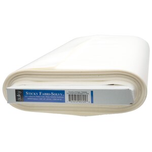 Sulky Sticky Fabri-Solvy Stabilizer - Biały - 20'' x 25 yd. Bolt