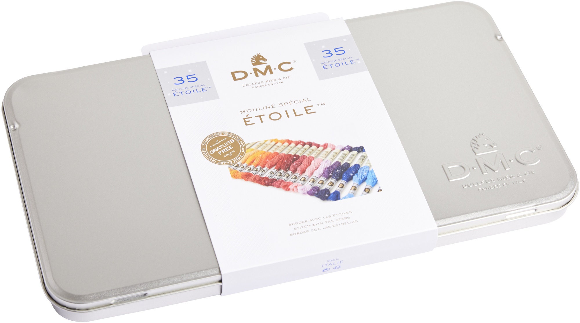 DMC Mouliné Étoile Shimmer Embroidery Floss, DMC Floss, DMC Color