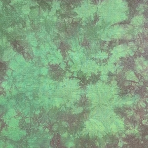 Hand dyed 18 count Opal Aida fabric, Brand cross stitch cloth, 18x21 inches, Abstract bright neon green and fuchsia design