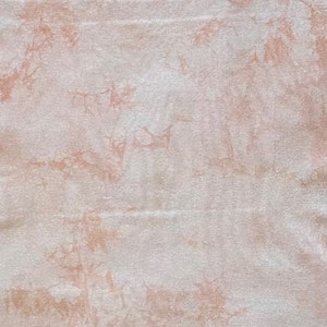 Hand dyed 20 count Opal Aida fabric, Brand cross stitch cloth, 18x21 inches, Abstract orange design