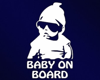 Baby On Board Svg Vector Files for Cricut, Silhouette (Digital Download)