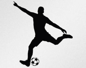 Download Soccer Player Svg Etsy