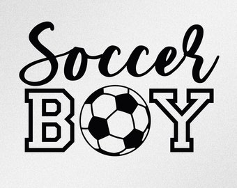 Download Soccer Boy Svg Etsy