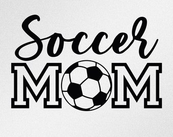 Soccer Mom Svg, Dxf, Eps, Ai, Cdr Vector Files for Silhouette, Cricut, Cutting Plotter, Png file
