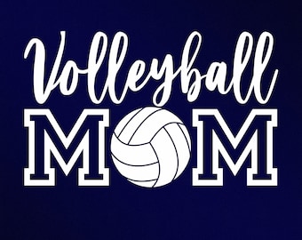 Volley-ball maman SVG : fichiers vectoriels (téléchargement numérique)