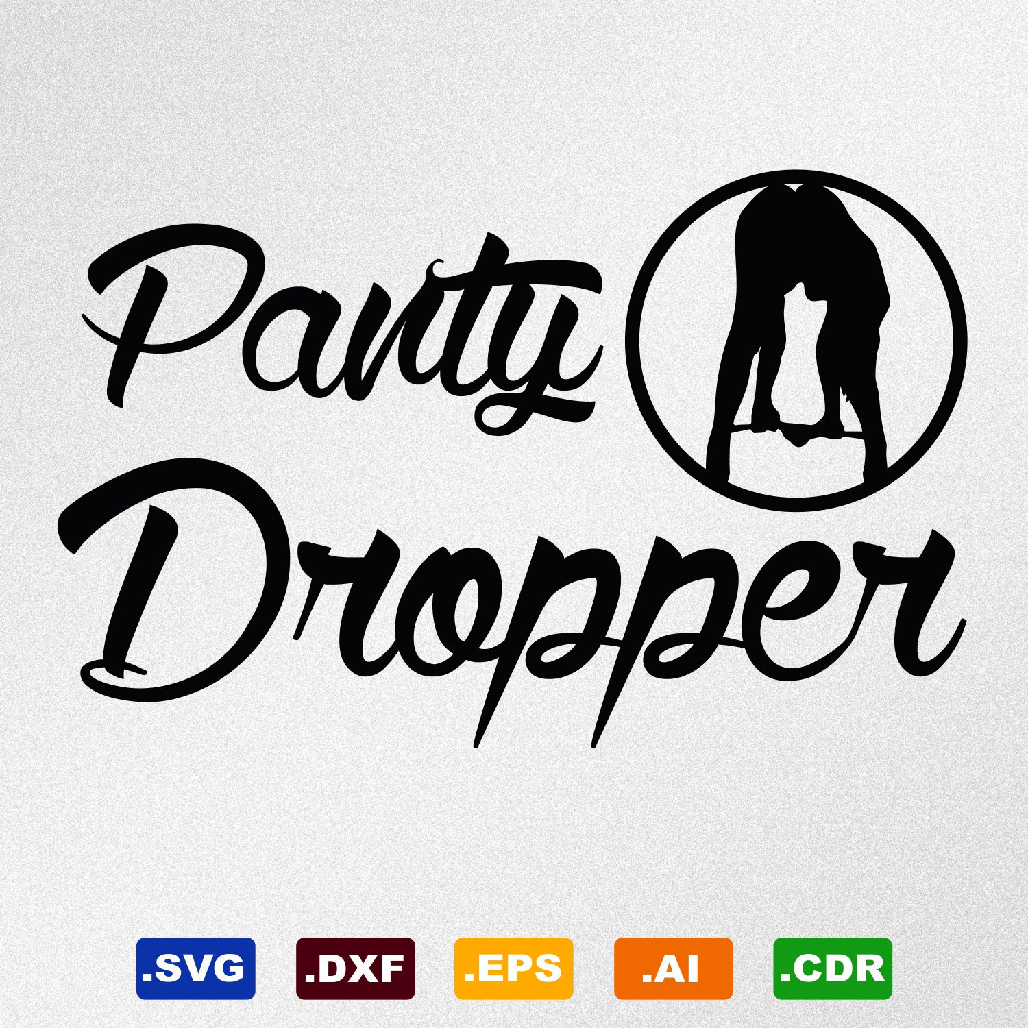 Panty Dropper Svg Dxf Eps Ai Cdr Vector Files voor Etsy