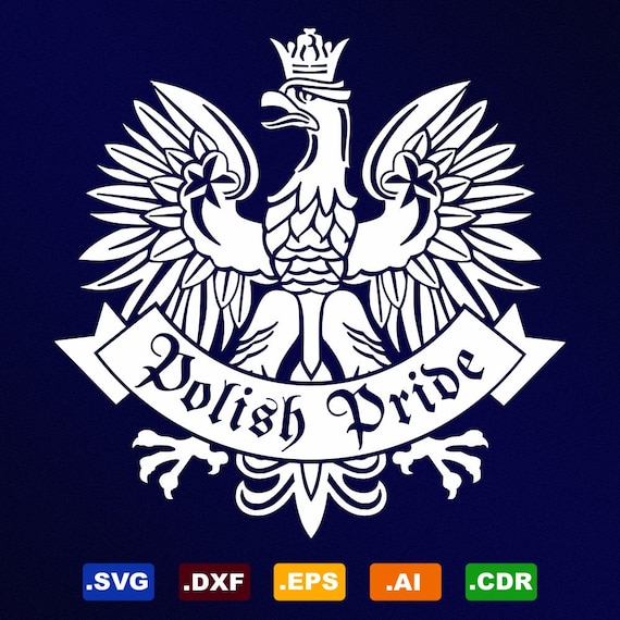Polish Pride Eagle Symbol Emblem Coat of Arms Svg, Dxf, Eps, Ai, Cdr Vector  Files for Silhouette, Cricut, Cutting Plotter -  Canada