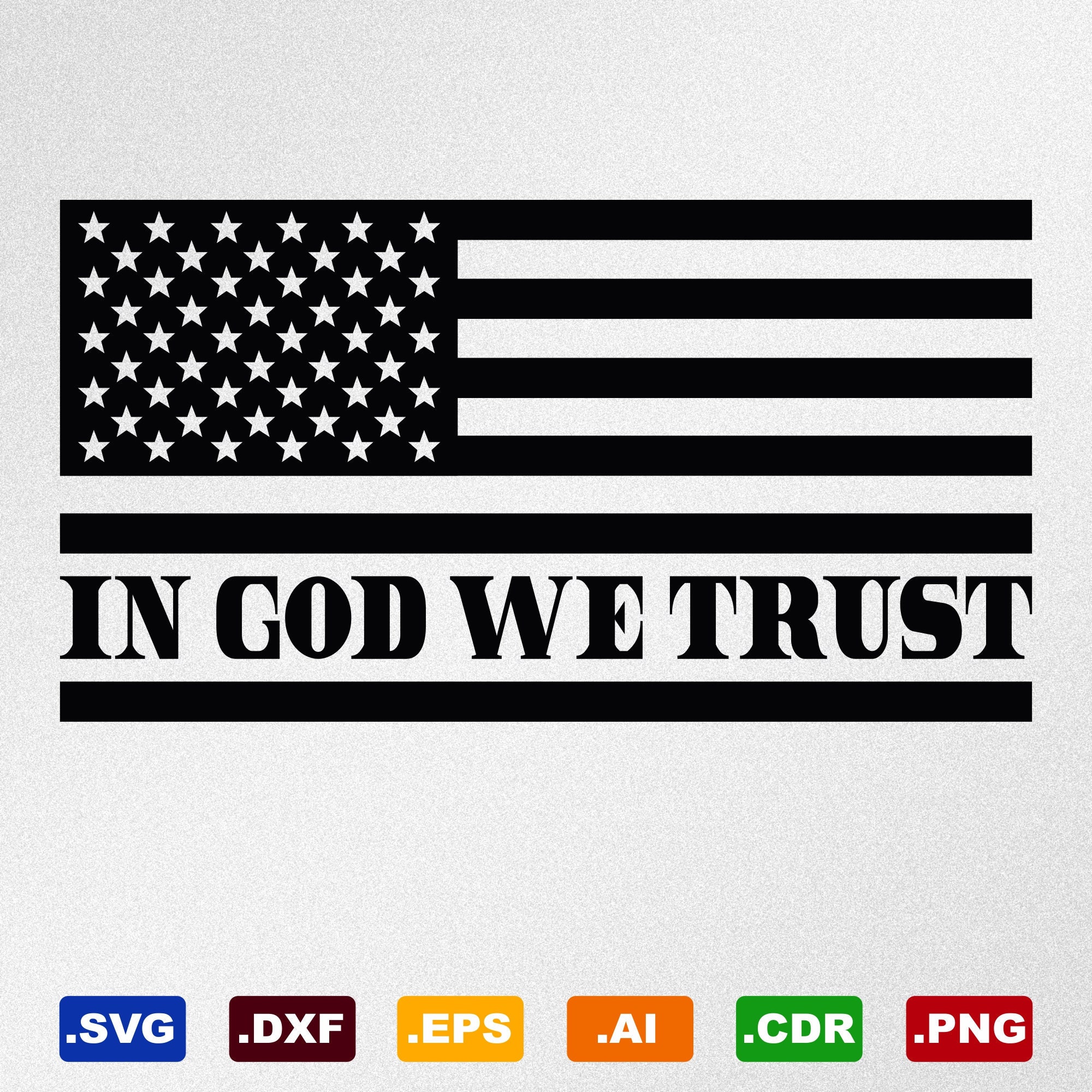 Buy God We Trust Decal Online In India Etsy India