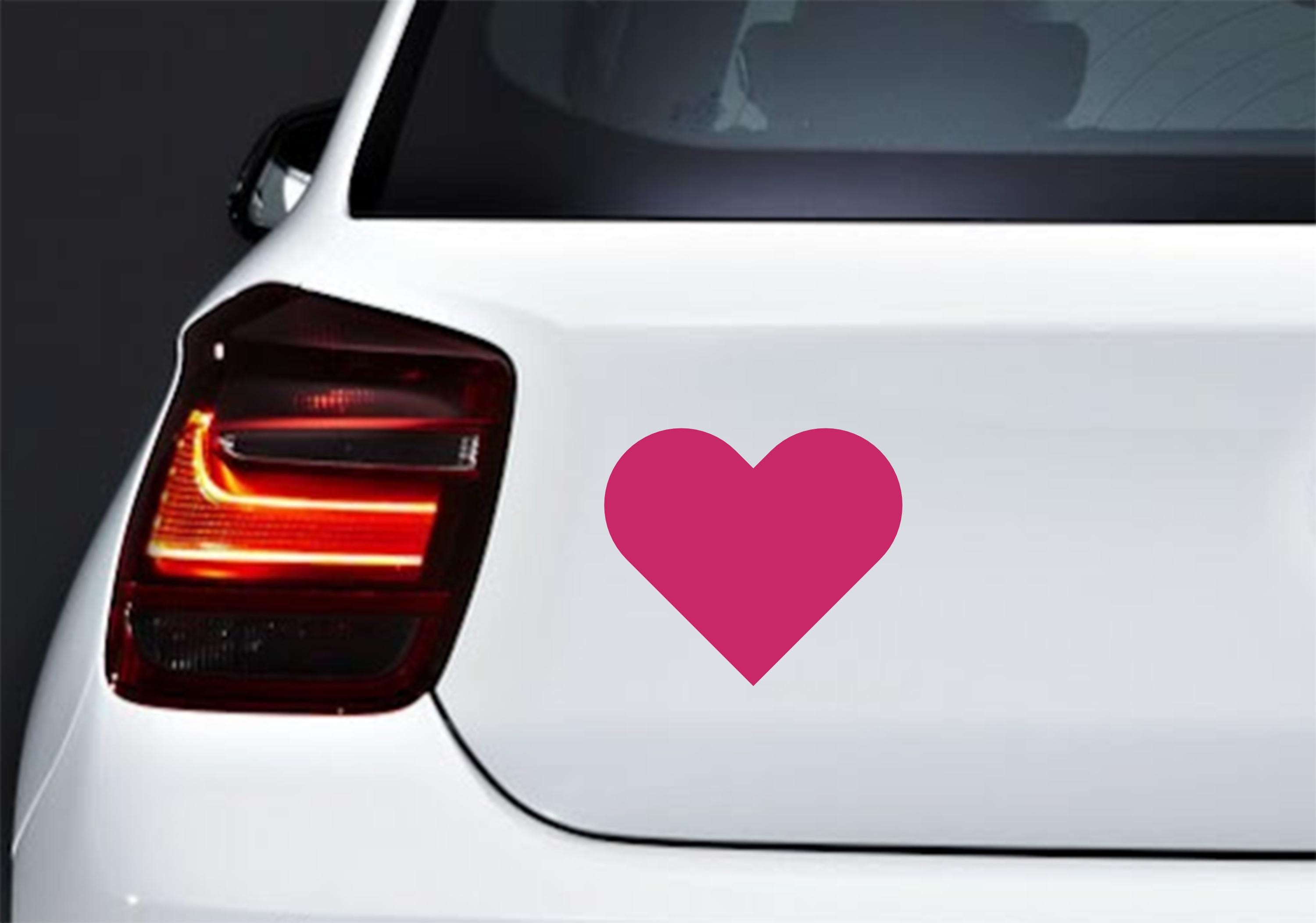 Heart Symbol, Valentine’s Day, Vinyl Decal Sticker - Etsy