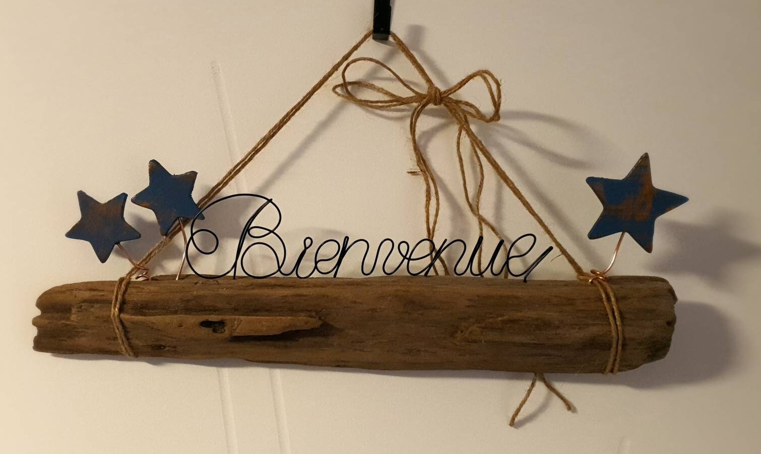 Décoration Bois Flotté - Bienvenue