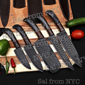 Handmade Forged Kitchen Chef Set
