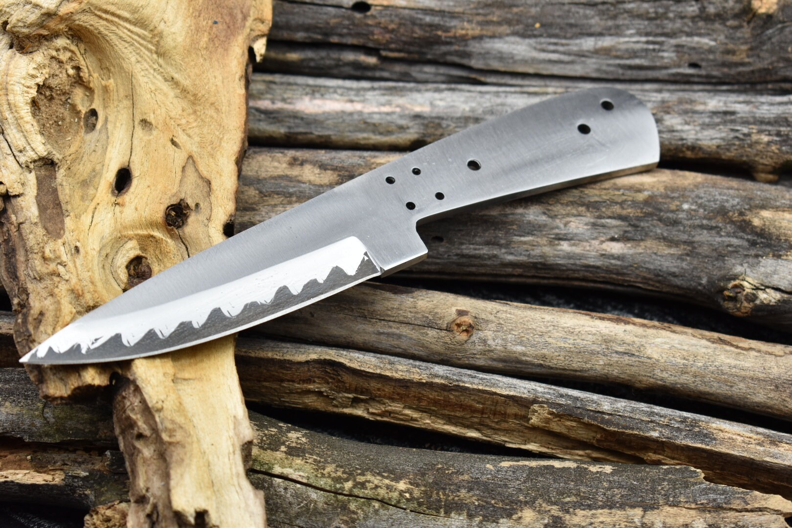 Handmade Carbon Steel Full Tang Knife Blank Etsy