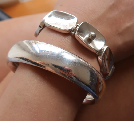 Bent Knudsen Original Solid Sterling Silver Brace… - image 8