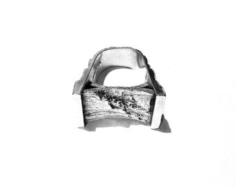 Vintage Sterling Silver Ring: Knud V Andersen, Anton Michelsen, 1960s Denmark
