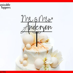 Hochzeitstorte Topper, Mr und Mrs. Cake Topper, Hochzeitsdeko, Hochzeitstorte, Hochzeitsdeko