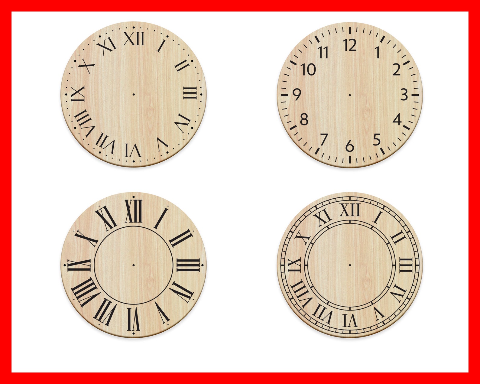 Custom Order Clocks - Etsy