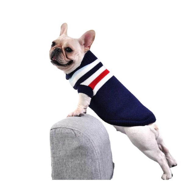 Pet Dog Warm Jumper Knit Sweater Clothes Puppy Cat Knitwear Costume Coat Apparel