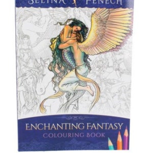 Fantasy Fairy Colouring Book