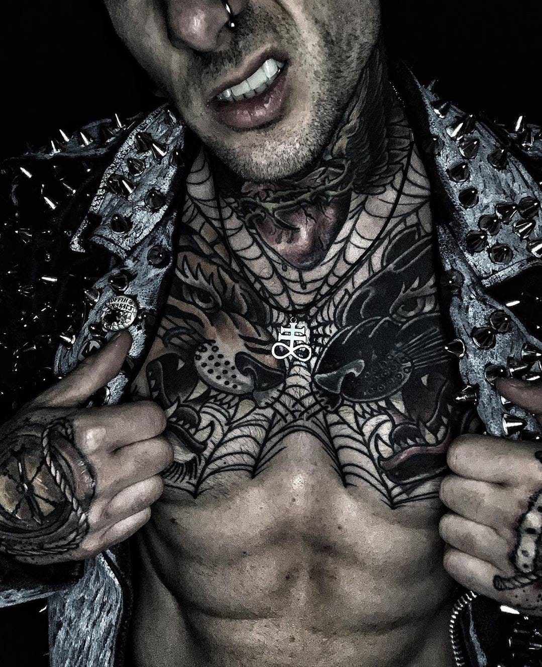Leviathan Cross Necklace Unholy Pendant Satanic Satan