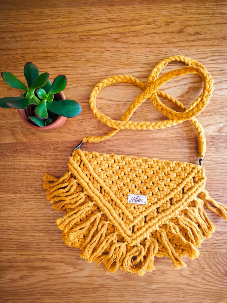 Tutoriel Macramé DIY sac à main Manille PDF téléchargement instantané image 2