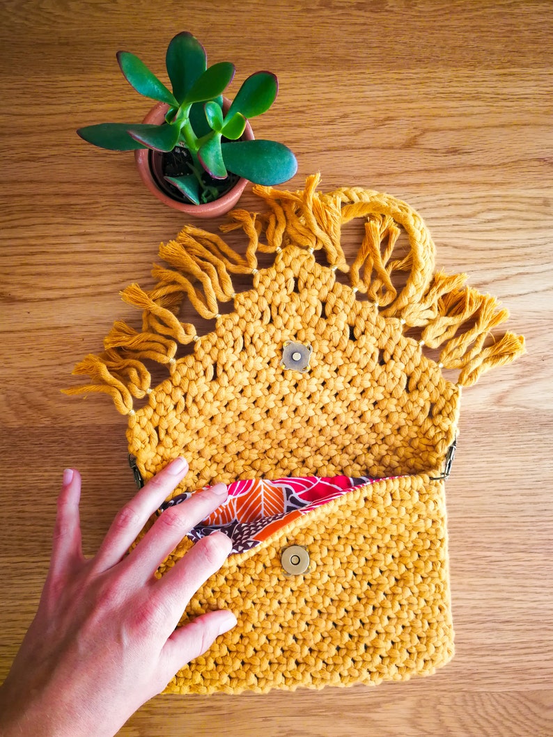 Tutoriel Macramé DIY sac à main Manille PDF téléchargement instantané image 4