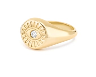 Eloise. Evil Eye Pinky Ring, The Perfect Pinky Ring! Surprise Her Today!