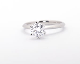 14k Solid Yellow Gold Crown Ring