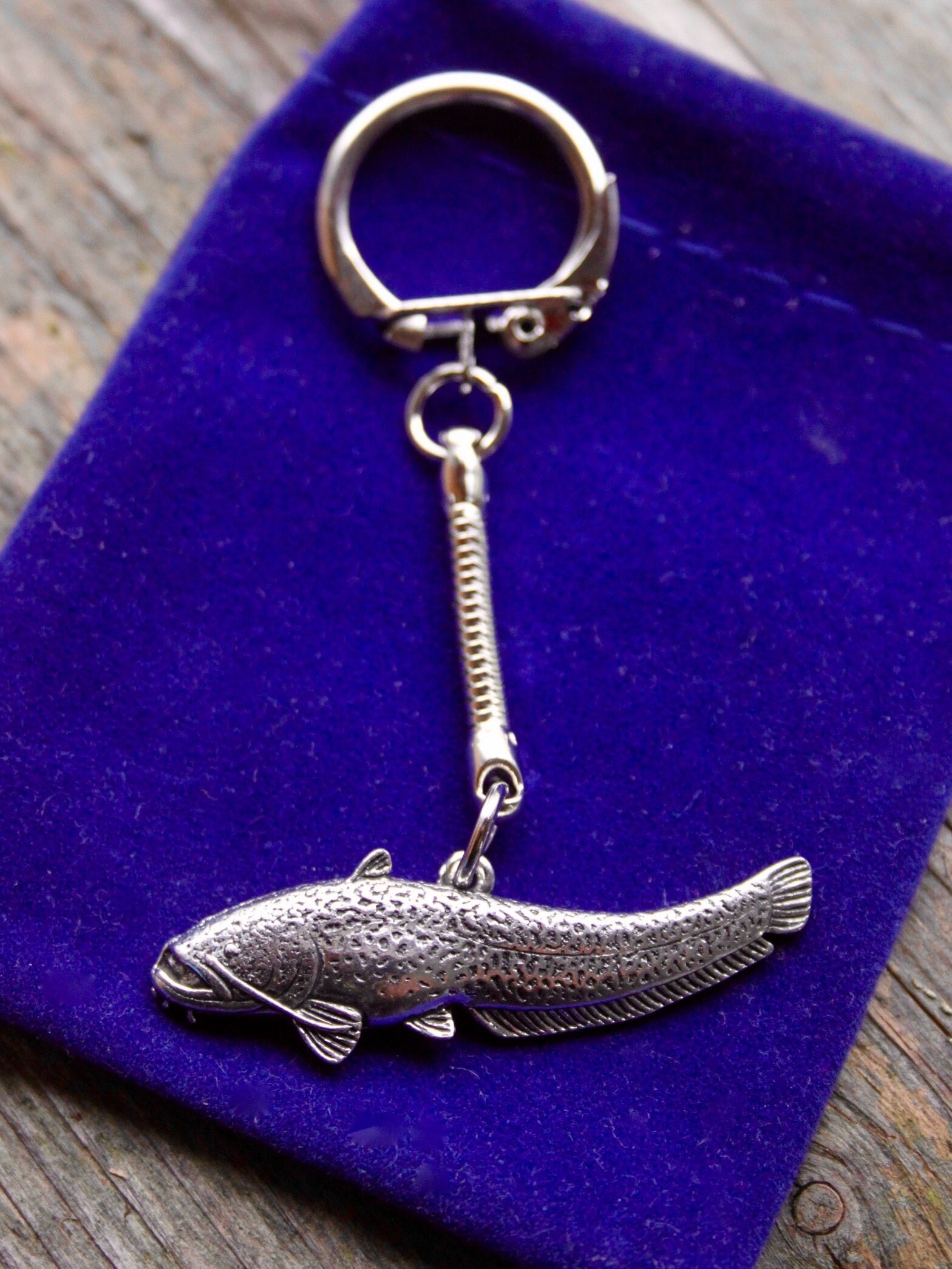 Catfish Keychain Etsy Singapore