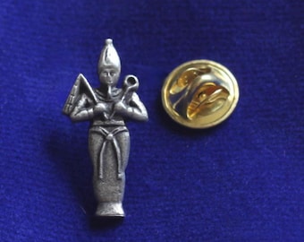 Osiris Pewter Pin Badge with Gift Pouch