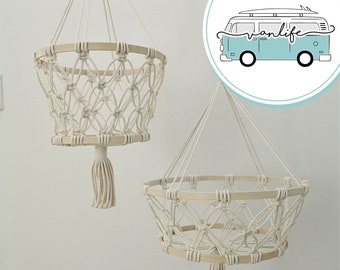 Vanlife | Camper fruit baskets | Macrame basket