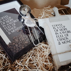 Kaffee-Geschenkbox | Kaffee Geschenk Box | Kaffeeliebhaber | Coffeelover