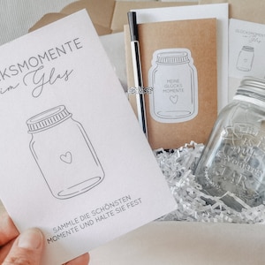 Glücksmomente im Glas | Momente-Sammler | Geschenk Box