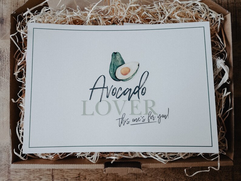 Avocado Lover | Gift Set | Avocado Spice | Gift Box - Etsy