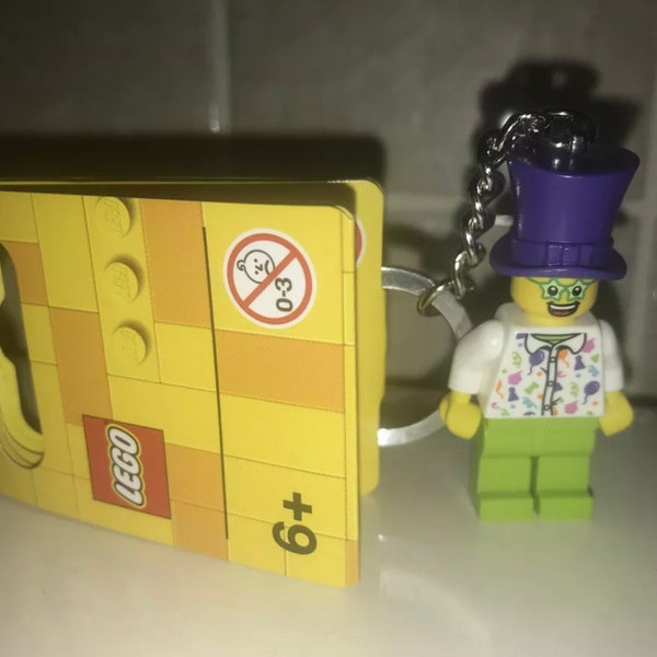 Lego Birthday Man Keyring