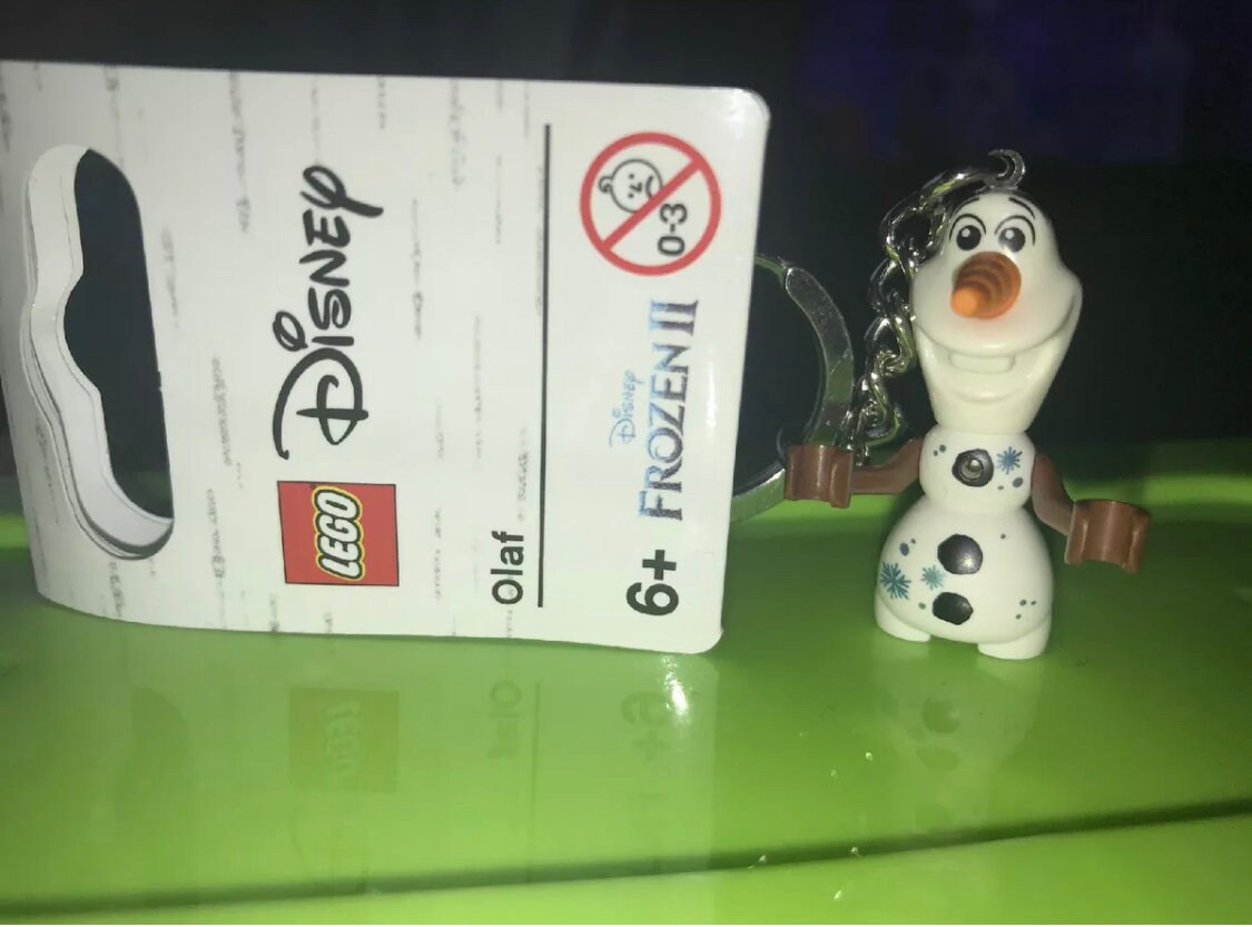 længde Potentiel alene Olaf Lego Keyring Frizen - Etsy Sweden