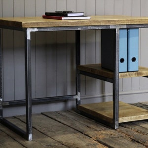 Industrial Style Home Office Desk