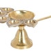 Indien Messing Diya Panch Aarti Lampe - Handgefertigte Öllampe Für Hindu Puja Rituale
